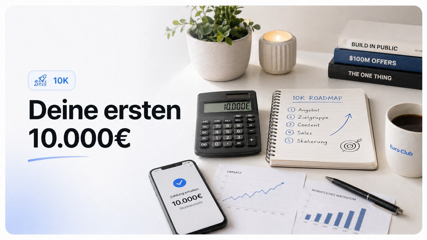 Deine ersten 10000 Euro Videokurs